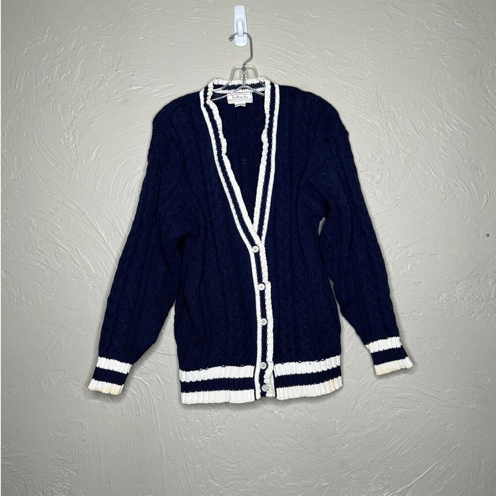 Vintage Talbots Knit Cardigan - Women's Size Small